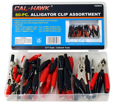 60-pc. Alligator Clip Assortment