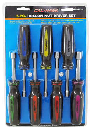 7-pc. Hollow Nut Driver Set - SAE