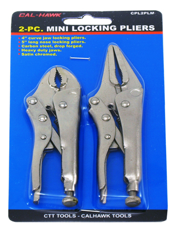 2-pc. Mini Locking Pliers