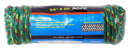 3/8" x 50' Rope