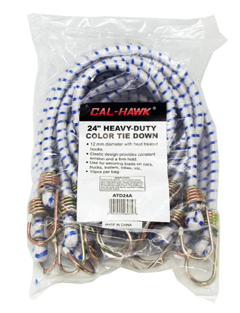 10-pc. 24" Heavy Duty Tie Down