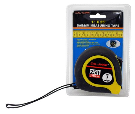 25' x 1" Tape Measure