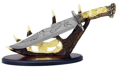 15" Eagle Knife w/Display Base