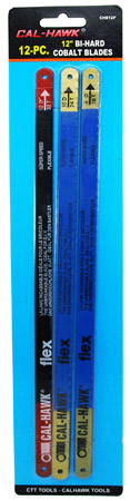 12-pc. 12" Bi-Hard Cobalt Blades