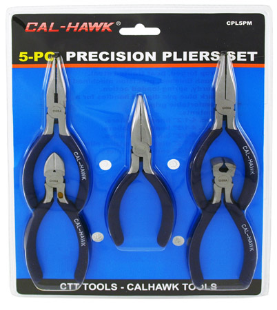 5-pc. Precision Pliers Set