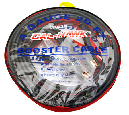 20' x 4 Gauge Booster Cable
