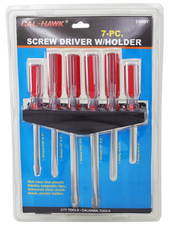 7-pc. Screwdriver Set w/Holder