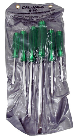 6-pc. Go-Through Screwdriver Set