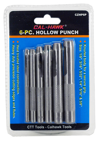 6-pc. Hollow Punch Set
