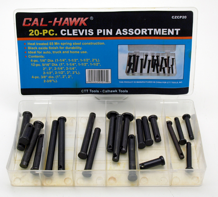 20-pc. Clevis Pin Assortment
