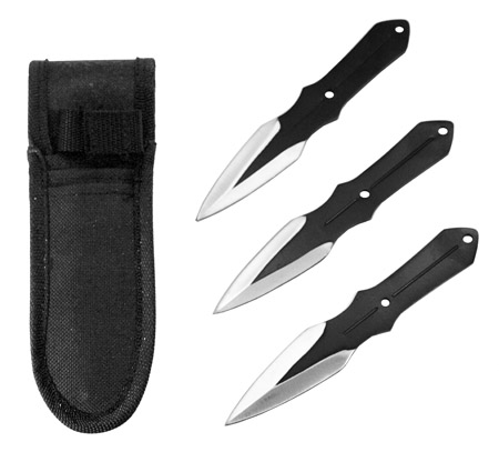 3-pc. Dagger Point Throwing Knives