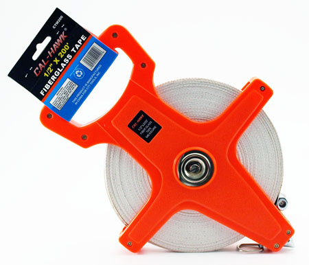 200' x 1/2" Fiberglass Tape Measure