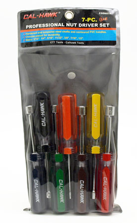 7-pc. Professional SAE Nut Driver Set