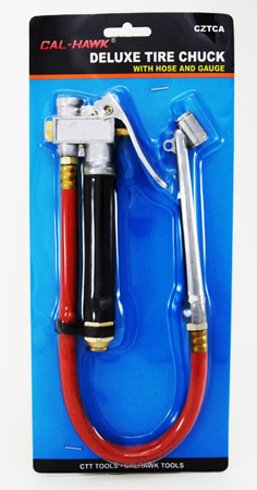 Deluxe Tire Chuck with Hose and Gauge