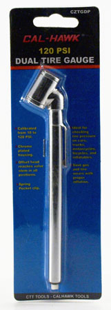 120 PSI Dual Tire Gauge