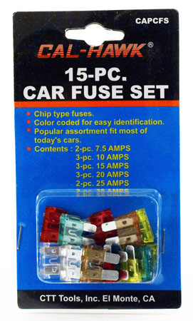 15-pc. Car Fuse Set