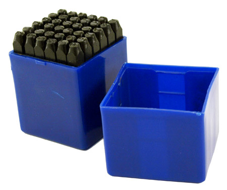 36-pc. 4mm Letter and Number Punch Set