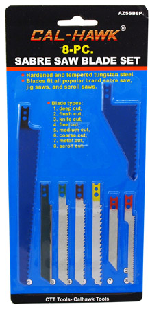 8-pc. Sabre Saw Blade Set