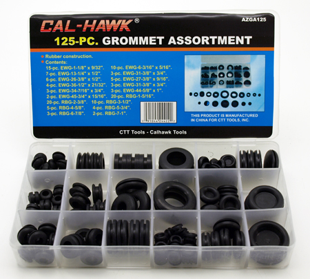 125-pc. Rubber Grommet Assortment
