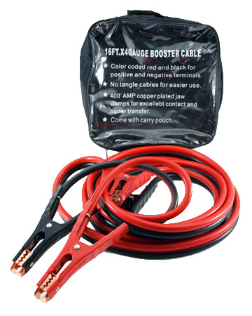 16 ft. x 4 Gauge Booster Cable