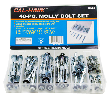 40-pc. Molly Bolt Set