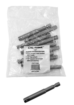 10-pc. 1/4" Power Extension Bar