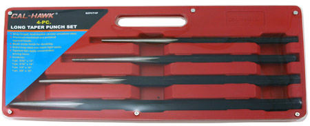 4-pc. Long Taper Punch Set