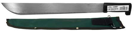 18" Machete w/Sheath