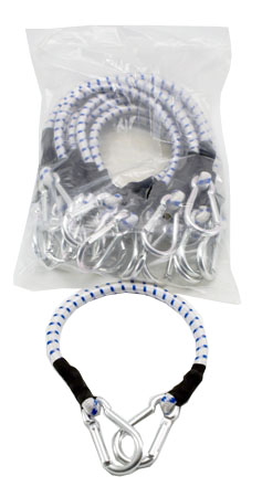 10-pc. 18" Bungee Tie Downs with Hooks