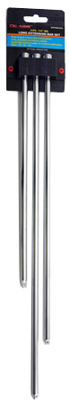 3-pc. 1/4" Drive Long Extension Bar Set