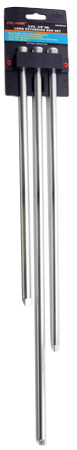 3-pc. 3/8" Drive Long Extension Bar Set