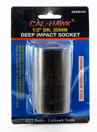 1/2" Drive x 30mm Deep Impact Socket