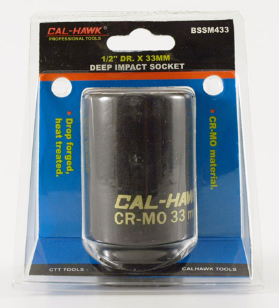 1/2" Drive x 33mm Deep Impact Socket