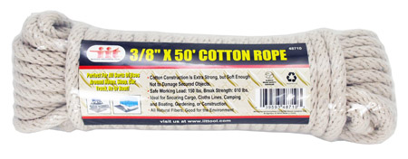 3/8" x 50' Cotton Rope
