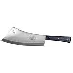 16.25" Butcher's Choice Ebony Wood Handle Chef Butcher Cleaver Knife