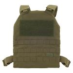 Lancer Tactical Standard Issue 1000D Nylon Tactical Plate Carrier Vest - OD Green