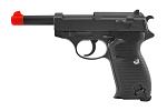 UKArms G21 Luger Replica Metal Airsoft Spring Pistol - Black