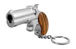 Novelty Revolver Style Butane Lighter Keychain