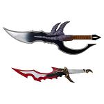 25.75" Solo Leveling Knight Killer and Kasaka's Venom Fang Cosplay Foam Dagger Set