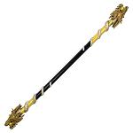 43.25" Divine Quarterstaff Replica - Solo Leveling: ARISE Foam Cosplay Weapon