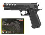 UKArms V17SG Spring Powered Airsoft Pistol - Zinc Alloy Series