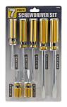 7 PC. Professional Phillips and Flat Head Screwdriver Set - CCT Tools