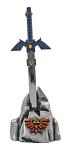 5.63" The Legend of Zelda Letter Opener with Stone Statue Base - Blue and Yellow