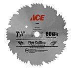 7-1/4" Fine Cutting 60 Tooth Circular Saw Blade - Ace Hardware