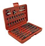 100 pc Chrome Vanadium Screwdriver Security Bit Set