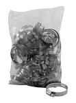 50 pc. Bag of 1-1/4" - 2-1/4" Hose Clamps - Sun State Tools