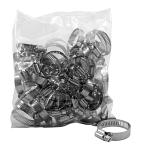 50 pc. Bag of 3/4" - 1-3/4" Hose Clamps - Sun State Tools