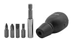 6 pc - Interchangeable Mini Screwdriver Set - Diamond Visions