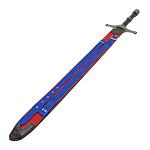 43" Dragon Ball Z Trunks' Anime Sword Cosplay Collector's Replica - Blue and Red