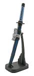 Desktop Samurai Sword Katana Letter Opener - Blue